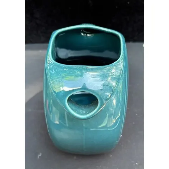 Large Vintage 8” Tall Disk PITCHER turquoise blue FIESTA WARE Fiesta Excellent!